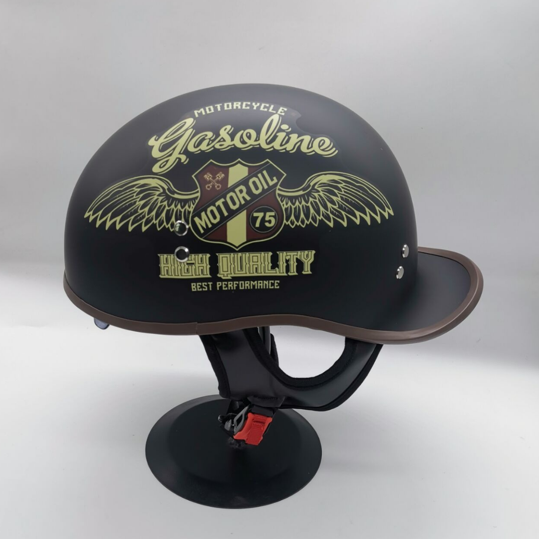 TAKIZAWA Half Helmet - Curved Style