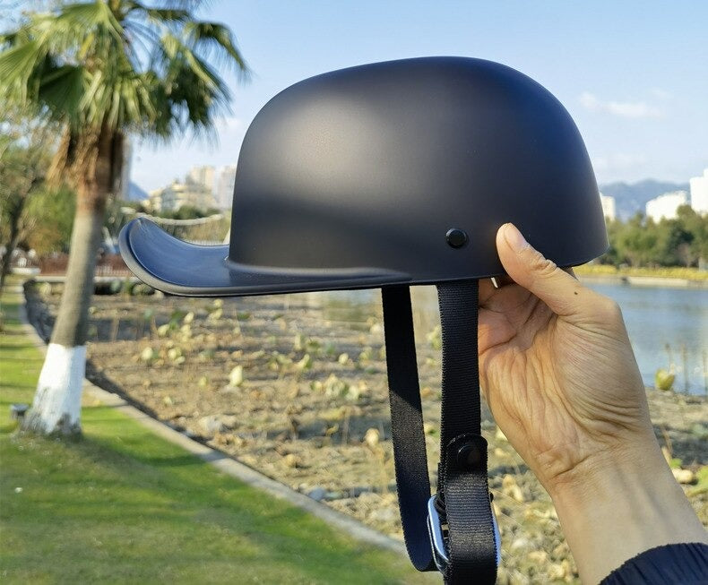 Premium Baseball Cap Motorcycle Helmet