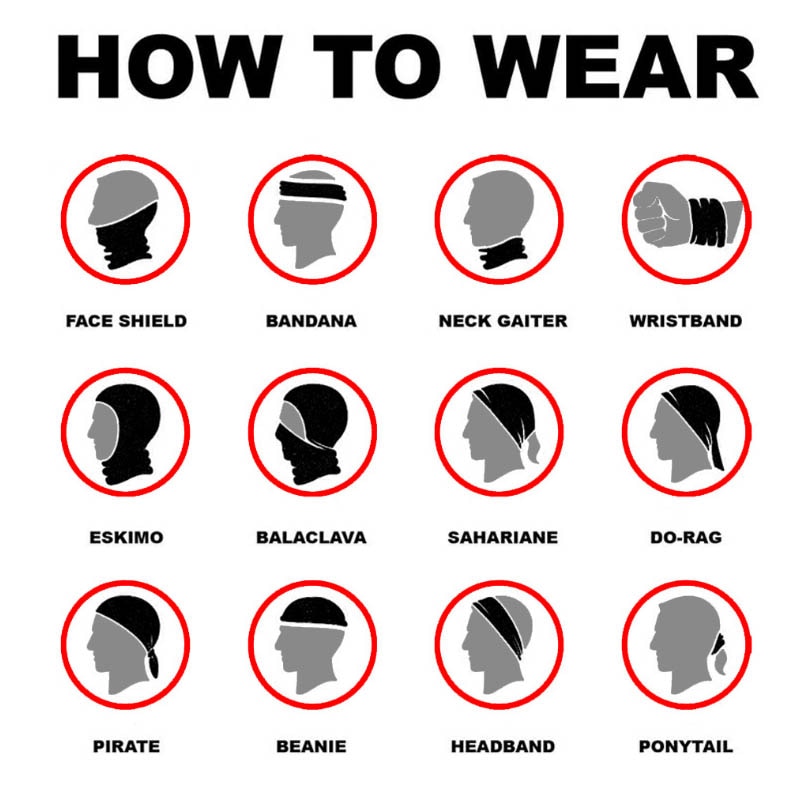 Skull Faces Premium Bandana