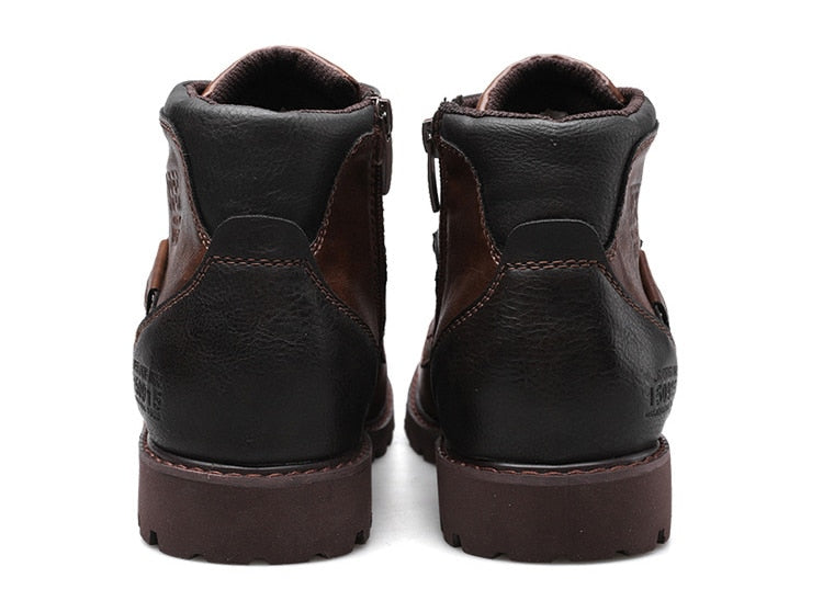 Motorcycle Trainer Men's Biker Boots