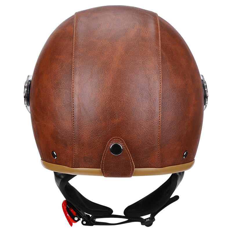 Classic Leather Helmet 3/4