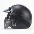 Premium Leather Helmet 3/4 - Riders Gear Store