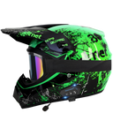 Aegis X9 Motocross Helmet with Bluetooth Headset