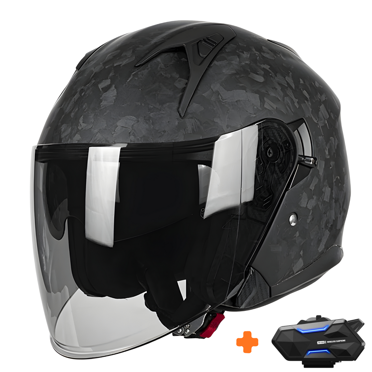 O5 Carbon Open Face Helmet