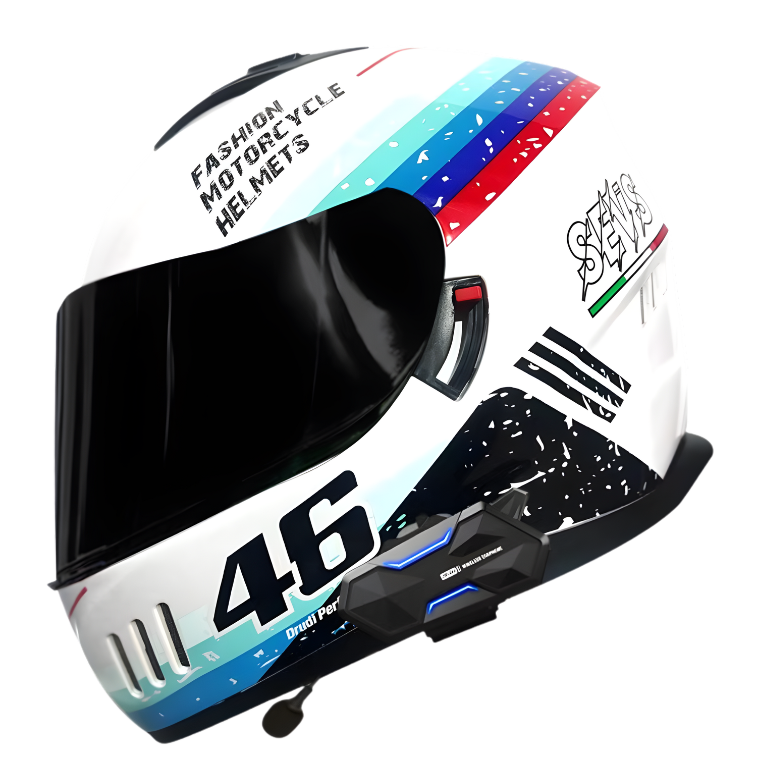 VX-1 Full Face Helmet – Bluetooth Intercom Helmet – Gear Rider
