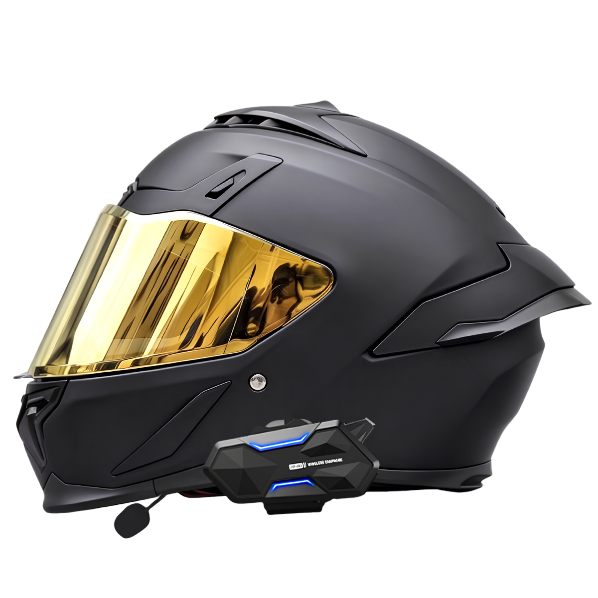M2 Full Face Helmet with Bluetooth Intercom