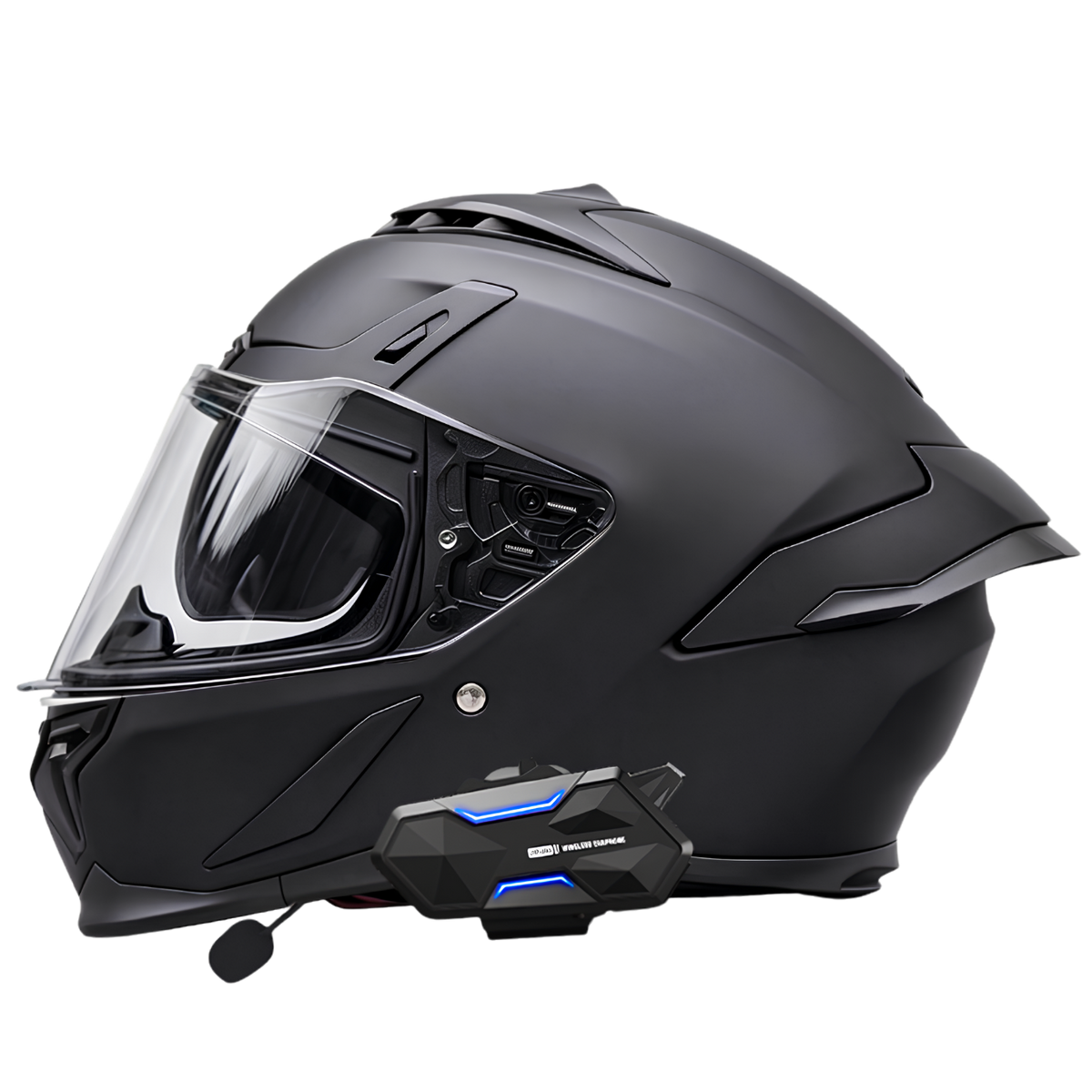 M2 Full Face Helmet with Bluetooth Intercom