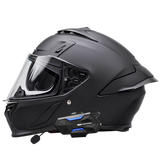 M2 Full Face Helmet with Bluetooth Intercom