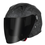 O5 Carbon Open Face Helmet