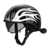Takizawa 2.0 – Retro Half Helmet with Visor