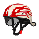 Takizawa 2.0 – Retro Half Helmet with Visor