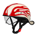 Takizawa 2.0 – Retro Half Helmet with Visor