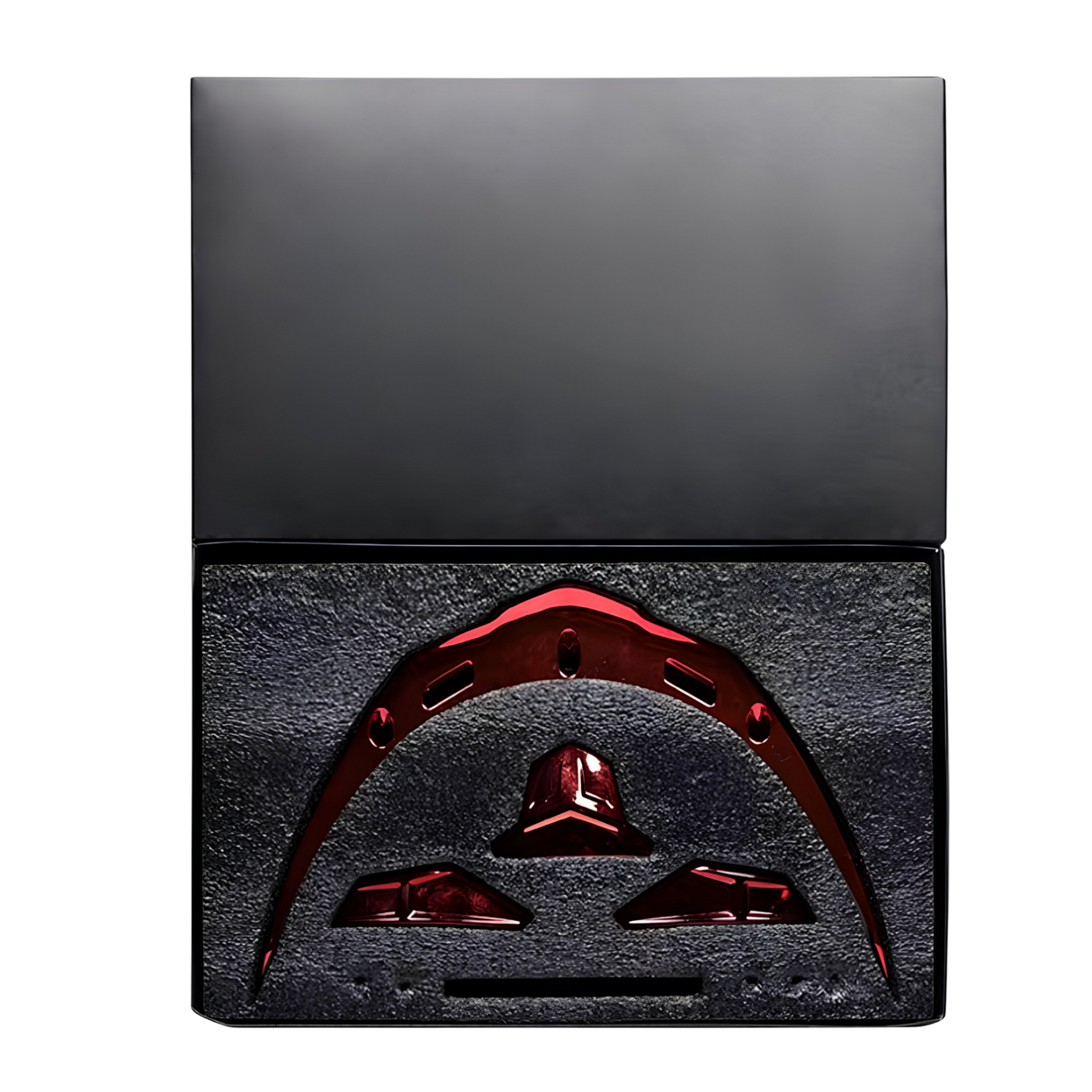 R7 Carbon Helmet Custom Accent Kit – Red Wing & Vents Set