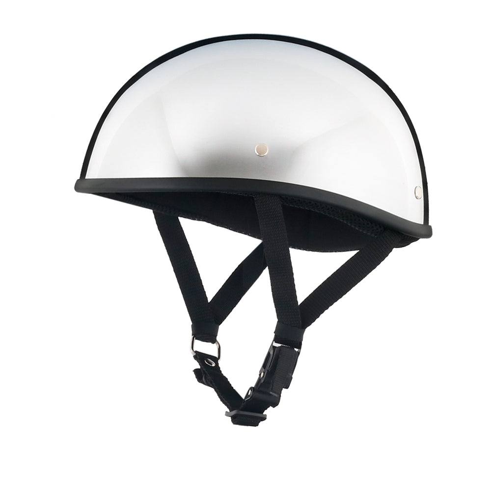 Smallest Lightest SOA Style Beanie Half Helmet - Matte Black
