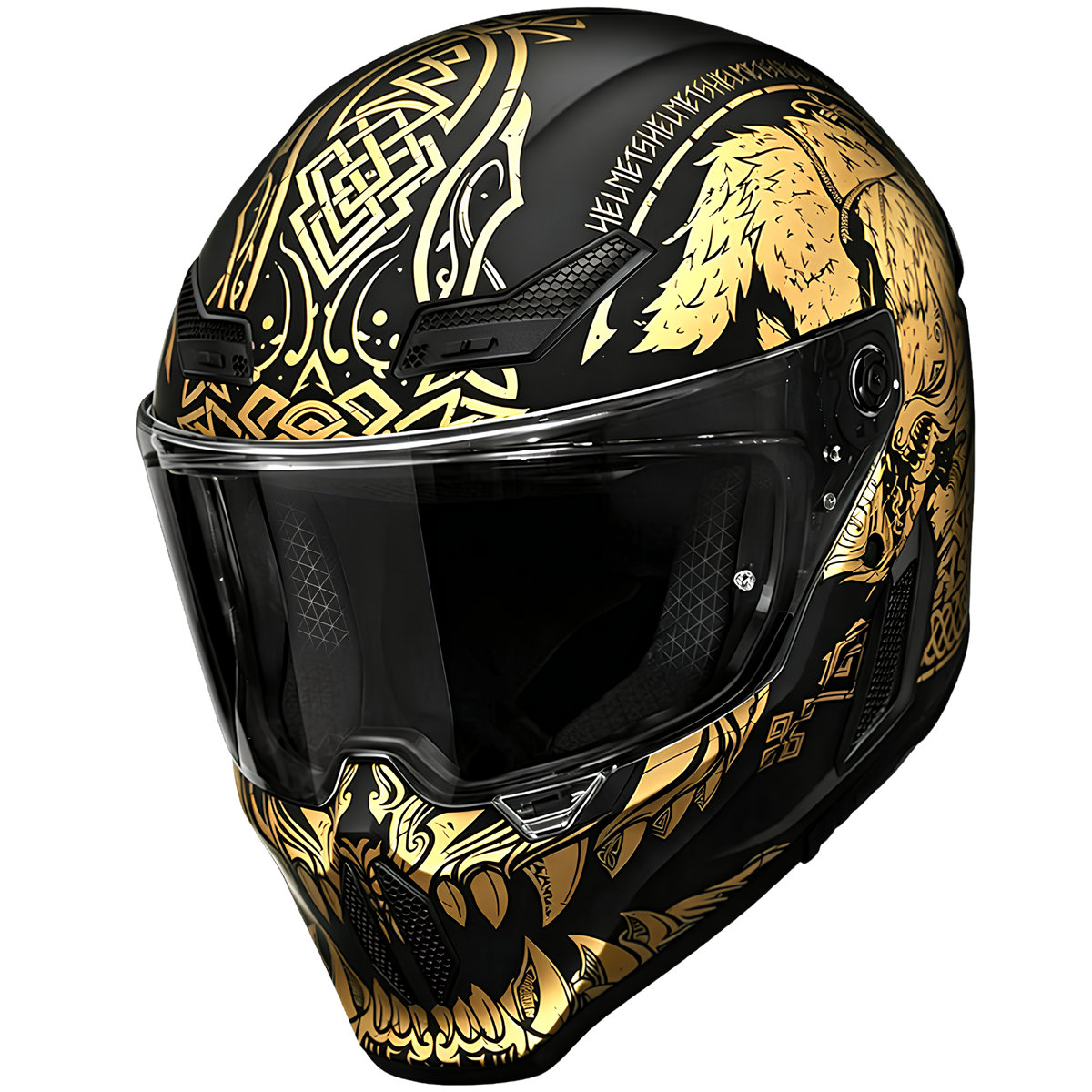 Outlaw – Retro Full-Face Motorcycle Helmet