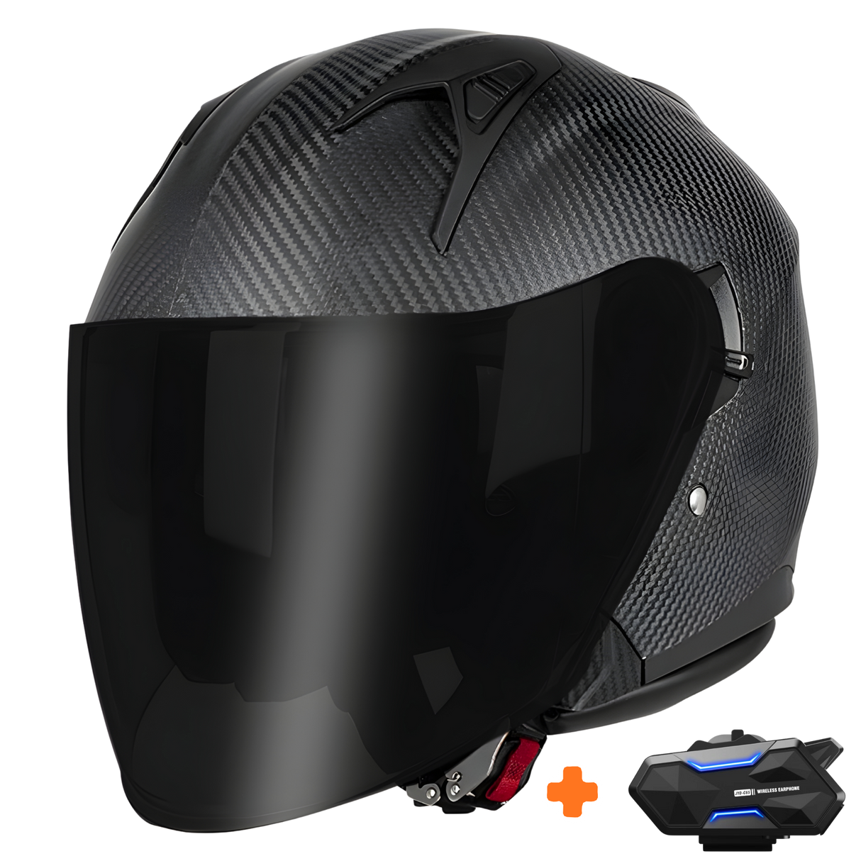 O5 Carbon Open Face Helmet