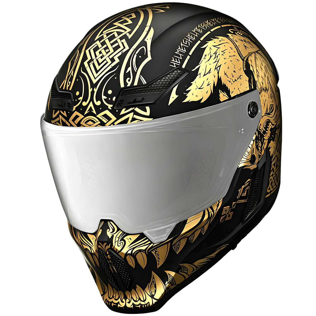 Outlaw – Retro Full-Face Motorcycle Helmet