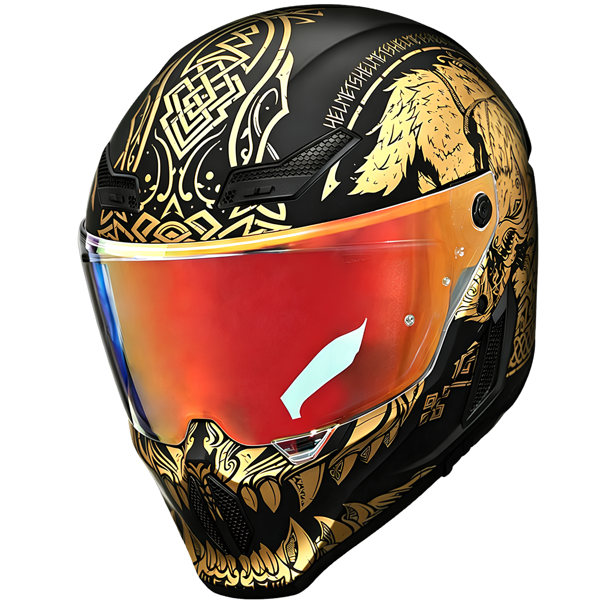 Outlaw – Retro Full-Face Motorcycle Helmet