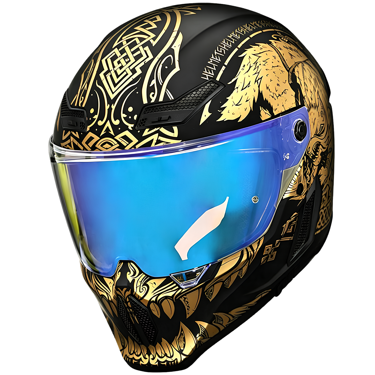 Outlaw – Retro Full-Face Motorcycle Helmet