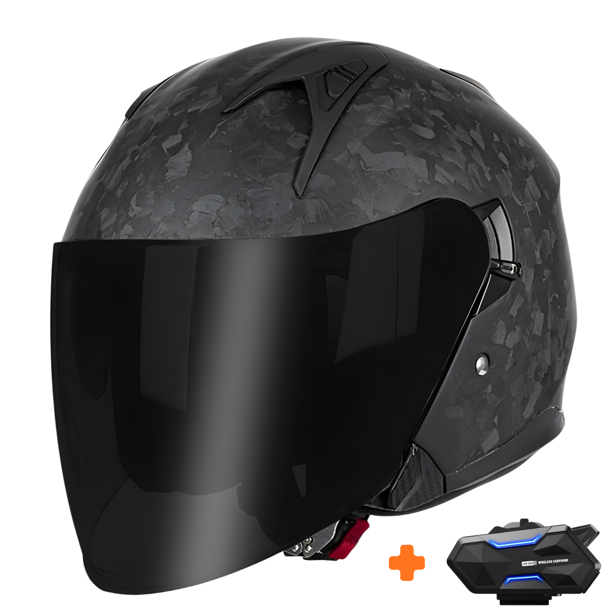 O5 Carbon Open Face Helmet
