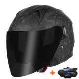 O5 Carbon Open Face Helmet