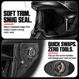 Outlaw – Retro Full-Face Motorcycle Helmet
