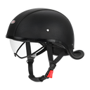 Takizawa 2.0 – Retro Half Helmet with Visor