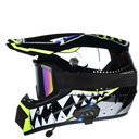 Aegis X9 Motocross Helmet with Bluetooth Headset