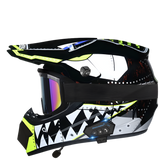 Aegis X9 Motocross Helmet with Bluetooth Headset