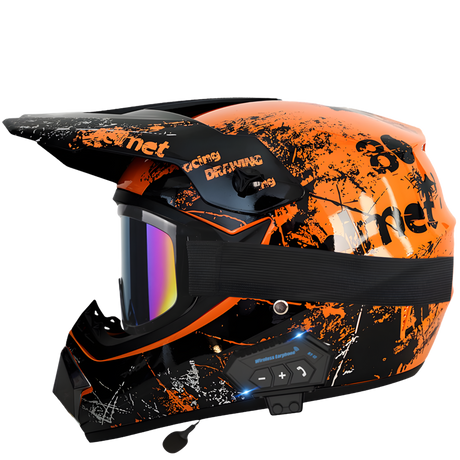 all dirt bike helmets AHR Full Face Helmet DOT Adult Offroad Black lightweight helmet that features a molded visor that can be adjusted to your custom specifications Why Dirt Bike Helmets Look