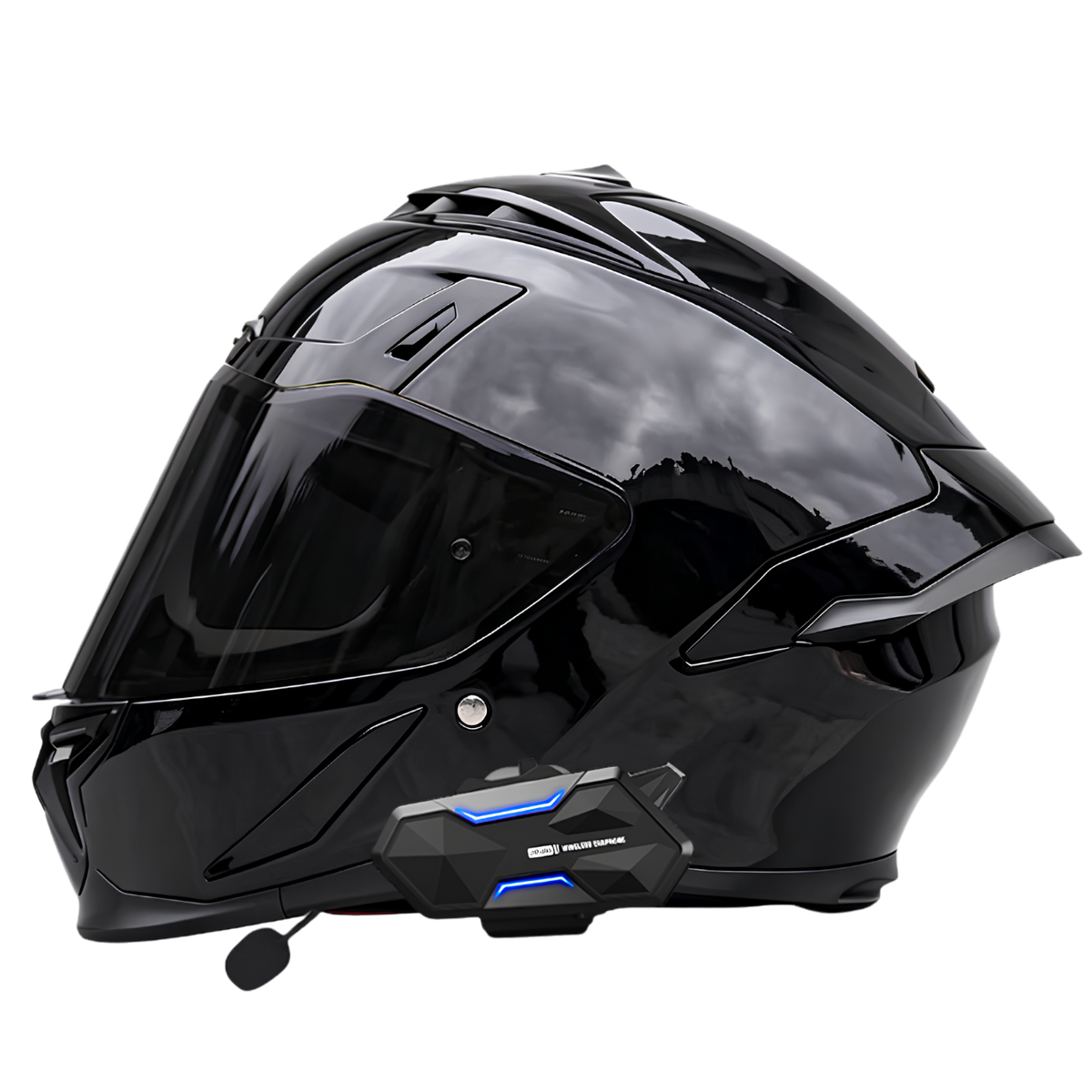 M2 Full Face Helmet with Bluetooth Intercom