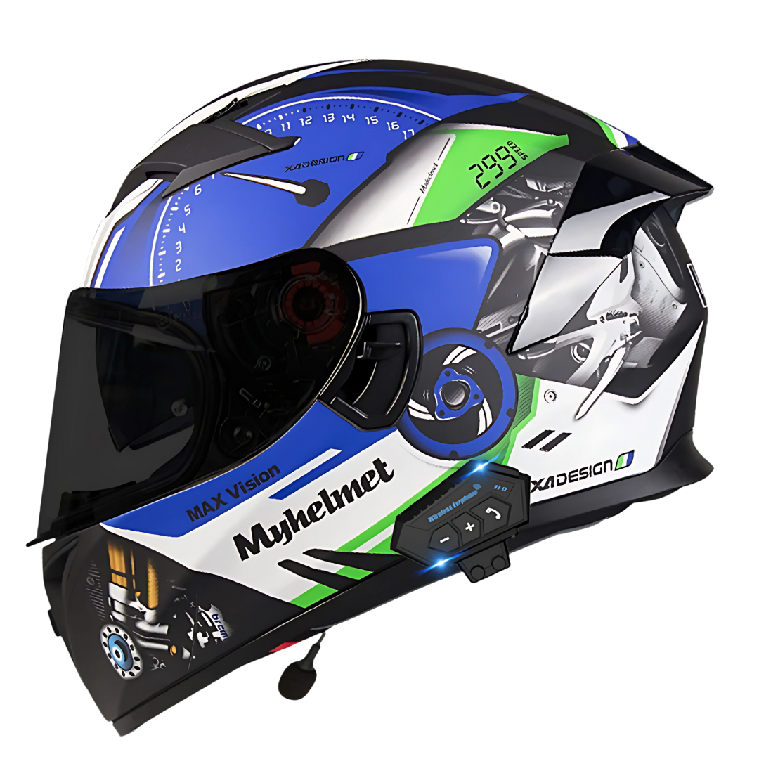 S1 Full Face Helmet - Bluetooth Headset