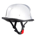 German Style Mayan Half Helmet - Matte Black