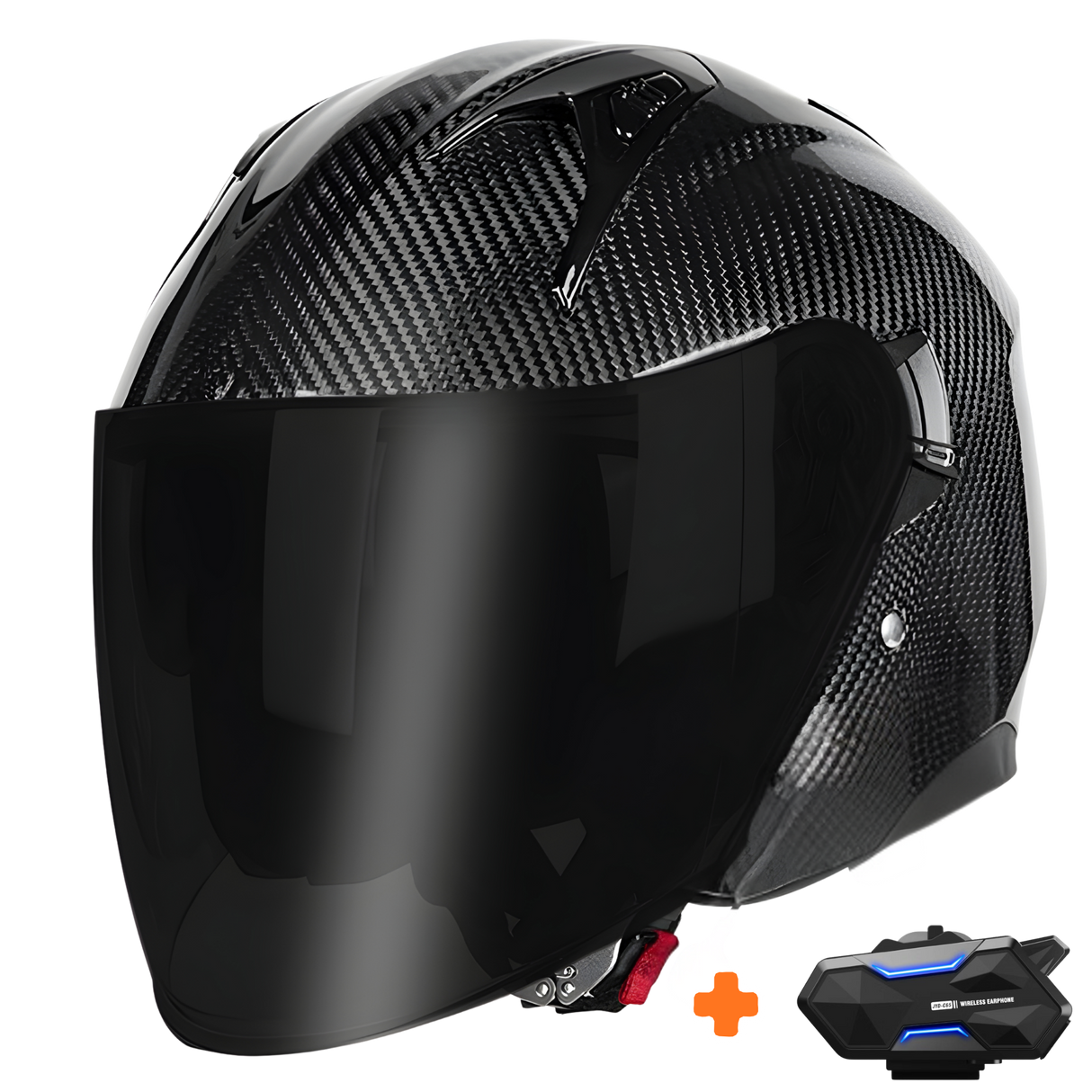 O5 Carbon Open Face Helmet
