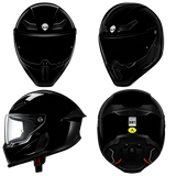 Outlaw – Retro Full-Face Motorcycle Helmet