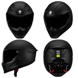 Outlaw – Retro Full-Face Motorcycle Helmet