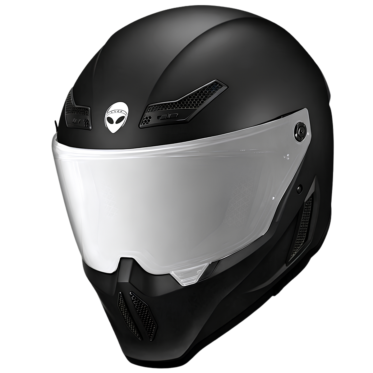 Outlaw – Retro Full-Face Motorcycle Helmet