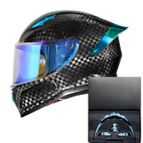 R7 Carbon Helmet Custom Accent Kit – Red Wing & Vents Set