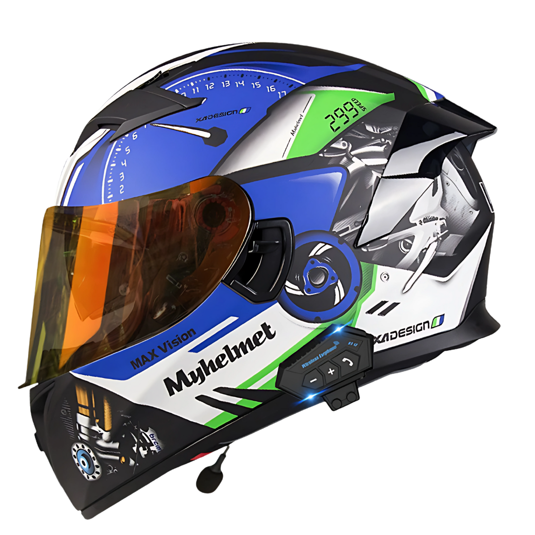 S1 Full Face Helmet - Bluetooth Headset