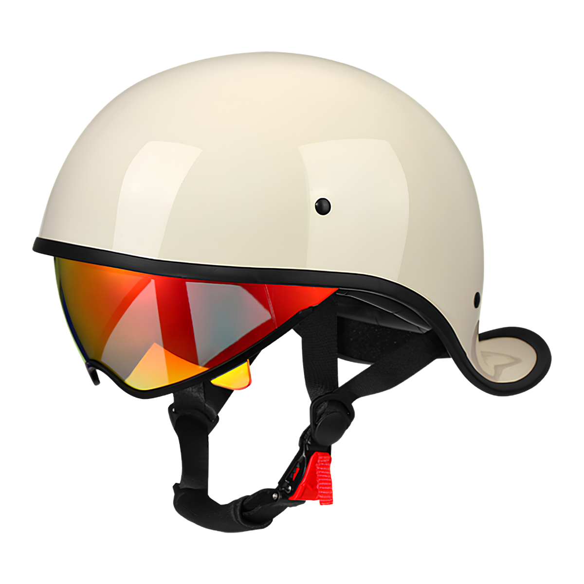 Takizawa 2.0 – Retro Half Helmet with Visor