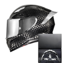 R7 Carbon Helmet Custom Accent Kit – Red Wing & Vents Set