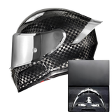R7 Carbon Helmet Custom Accent Kit – Red Wing & Vents Set