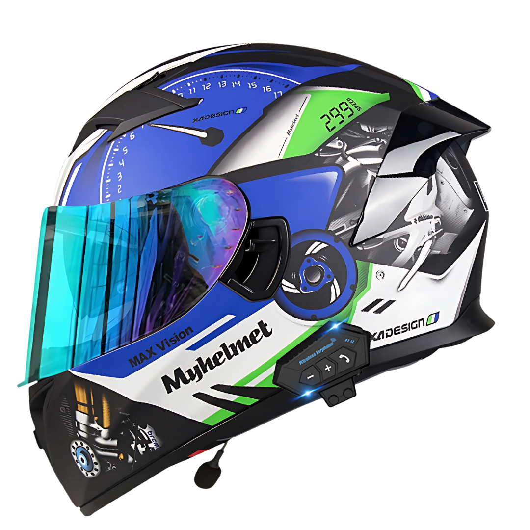 S1 Full Face Helmet - Bluetooth Headset