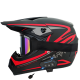 Aegis X9 Motocross Helmet with Bluetooth Headset
