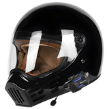 X1 Retro Helmet – Bluetooth Intercom (2–8 Riders)