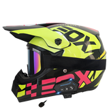 Aegis X9 Motocross Helmet with Bluetooth Headset