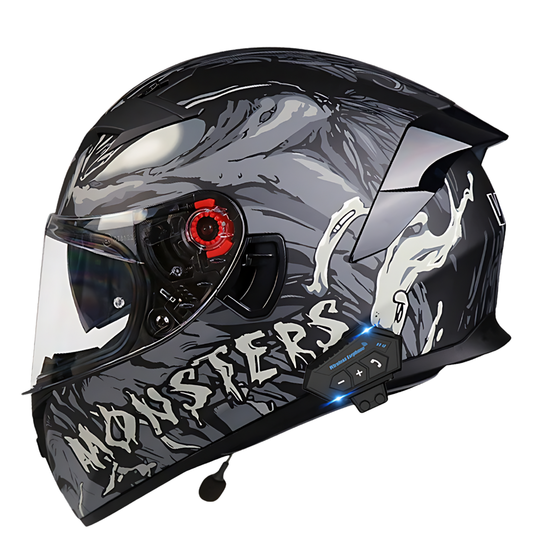 S1 Full Face Helmet - Bluetooth Headset