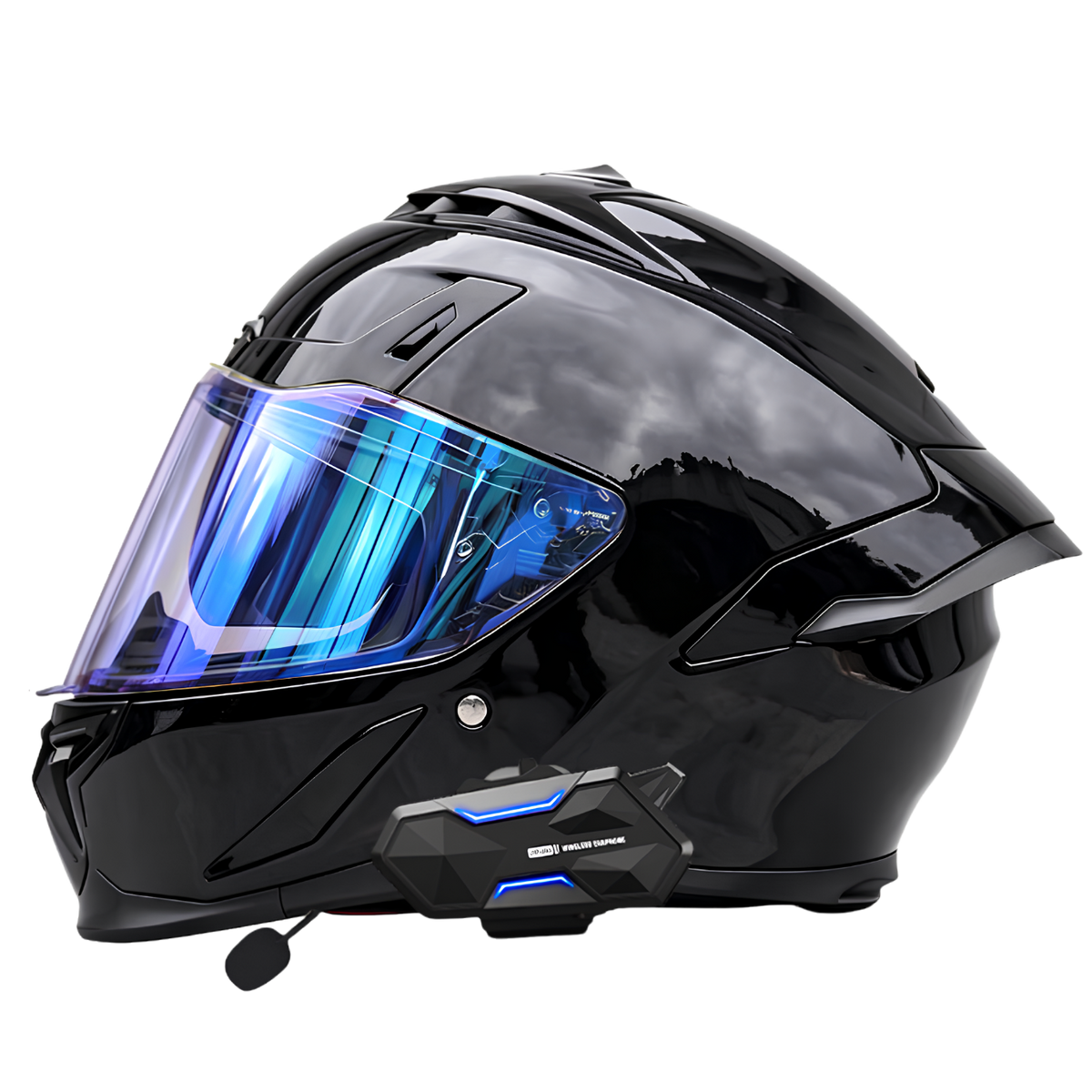 M2 Full Face Helmet with Bluetooth Intercom