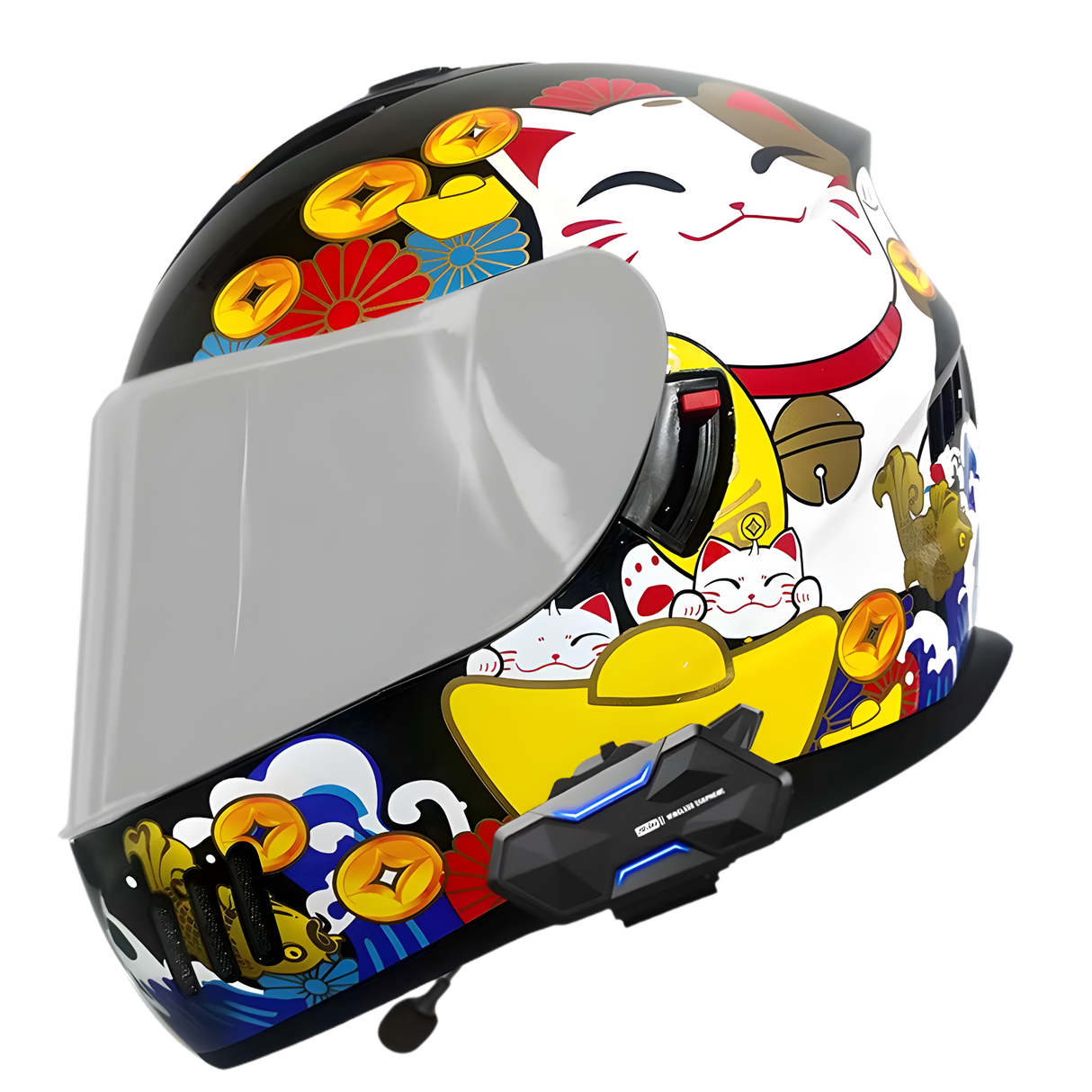 VX-1 Full Face Helmet – Bluetooth Intercom Helmet