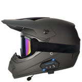 Aegis X9 Motocross Helmet with Bluetooth Headset